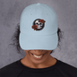 Skull and Rose Adjustable Baseball Hat - DeathDrip Branding - DeRose Seasonal