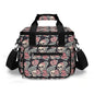 Skull and Pink Rose Insulated Leakproof Cooler Bag Lunch Box - DeRose Seasonal