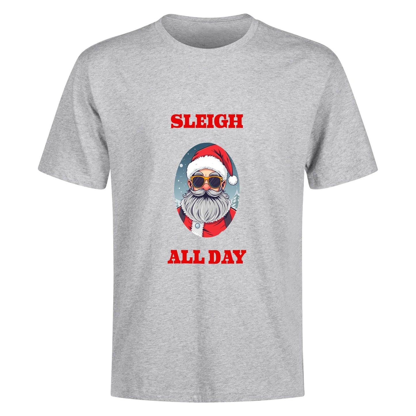 Sleigh All Day Men's Cotton T-Shirt - DeRose Seasonal