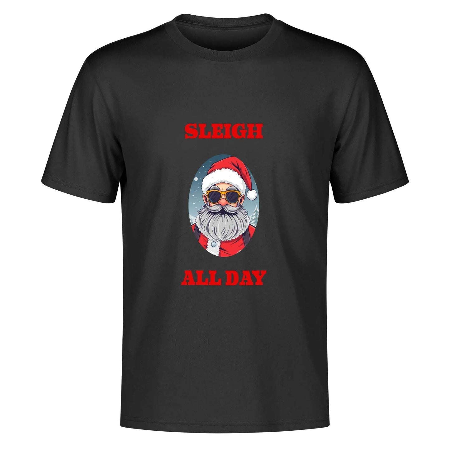 Sleigh All Day Men's Cotton T-Shirt - DeRose Seasonal