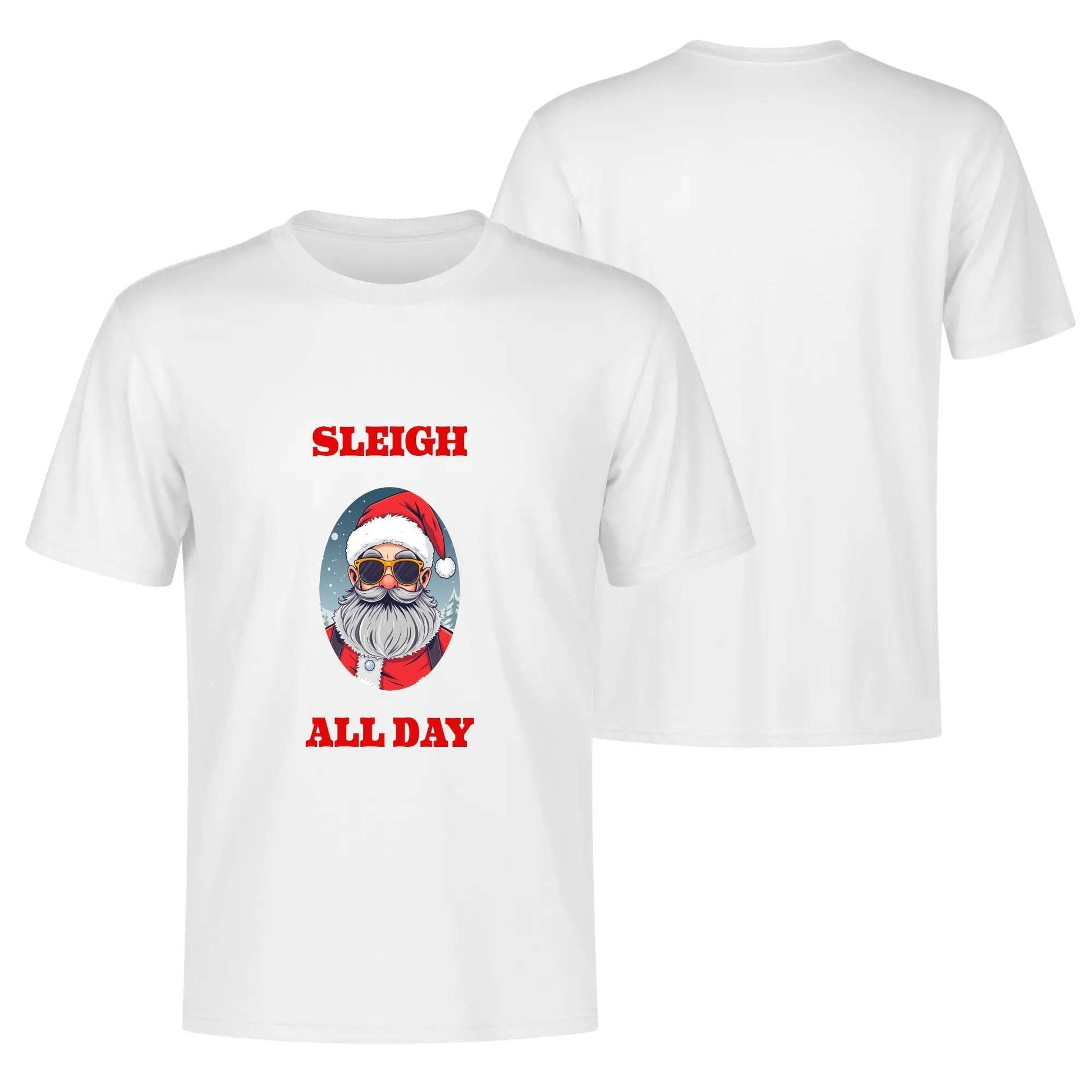 Sleigh All Day Men's Cotton T-Shirt - DeRose Seasonal