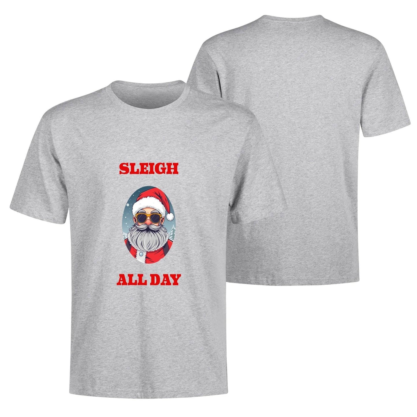 Sleigh All Day Men's Cotton T-Shirt - DeRose Seasonal