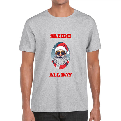 Sleigh All Day Men's Cotton T-Shirt - DeRose Seasonal