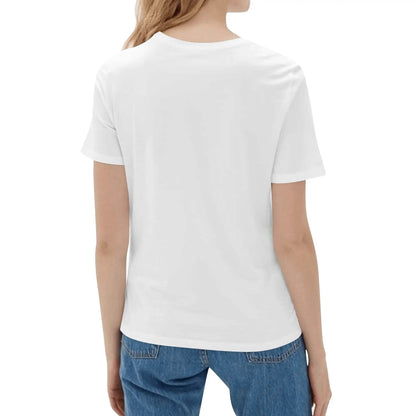 Sleigh All Day Women's Cotton T-Shirt - DeRose Seasonal