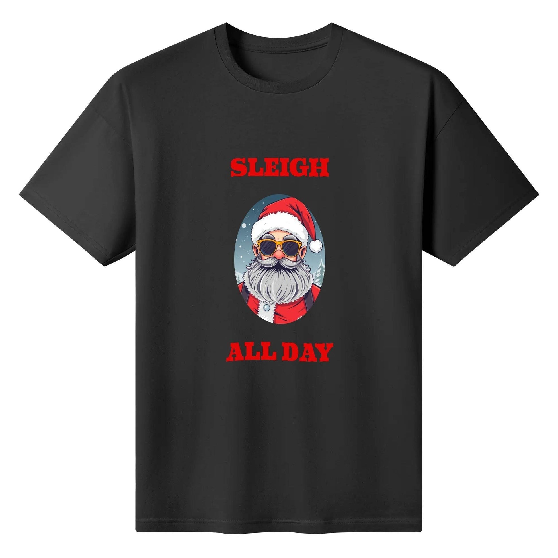 Sleigh All Day Women's Cotton T-Shirt - DeRose Seasonal