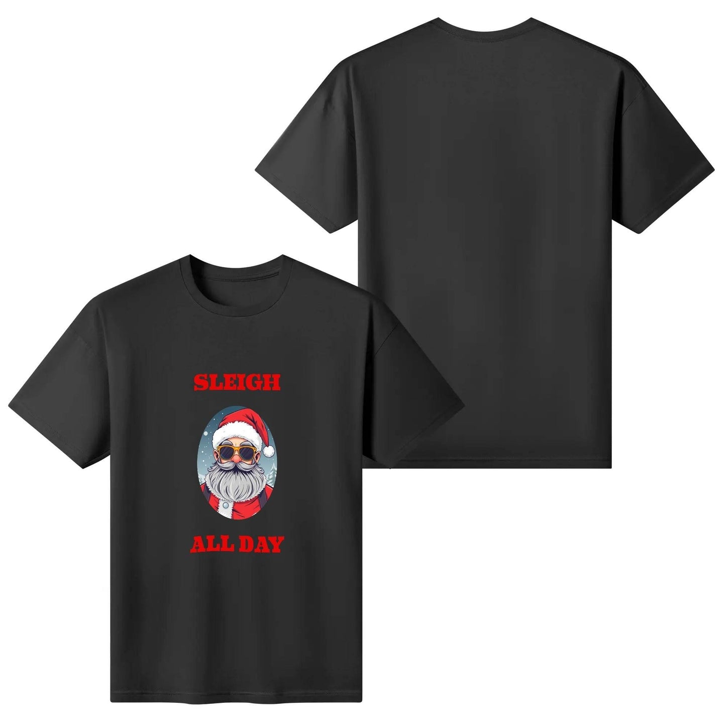 Sleigh All Day Women's Cotton T-Shirt - DeRose Seasonal