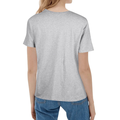 Sleigh All Day Women's Cotton T-Shirt - DeRose Seasonal