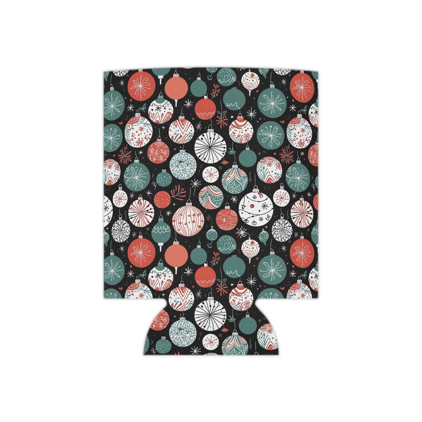 Colorful Ornaments Can Cooler BOGO 50% Off - DeRose Seasonal