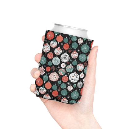 Colorful Ornaments Can Cooler BOGO 50% Off - DeRose Seasonal