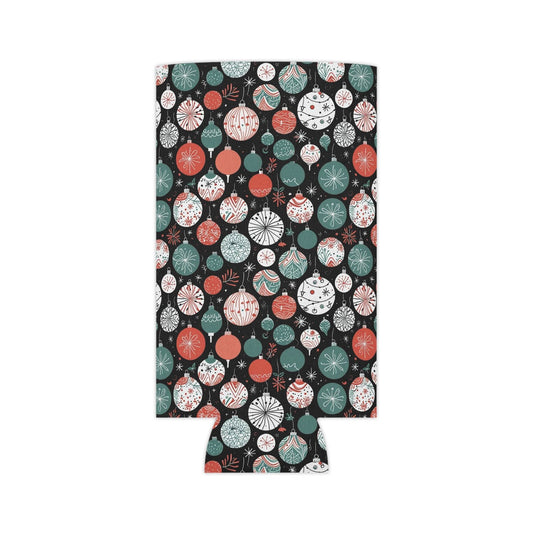 Colorful Ornaments Can Cooler BOGO 50% Off - DeRose Seasonal
