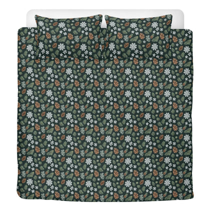 Snowflake Pine 3 Pcs Beddings - DeRose Seasonal