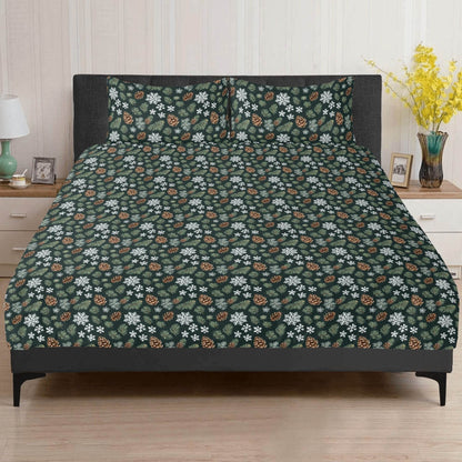 Snowflake Pine 3 Pcs Beddings - DeRose Seasonal