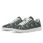 Snowflake Pine Adult Lightweight Brand Low Top Leather Shoes - DeRose Seasonal