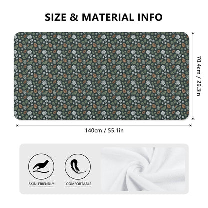 Snowflake Pine Bath Towel - DeRose Seasonal