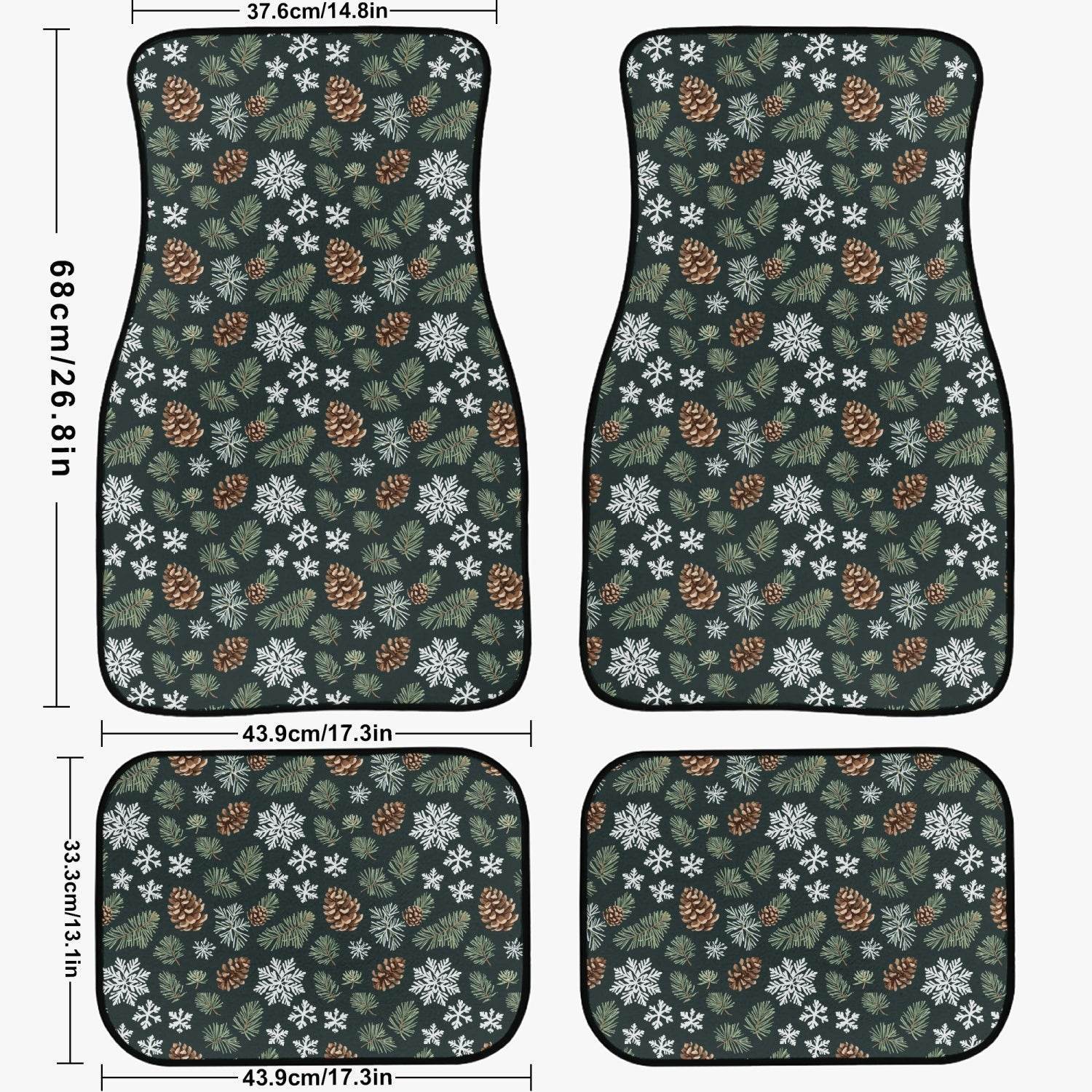 Snowflake Pine Vehicle Bundle - DeRose Seasonal