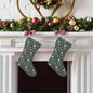 Snowflake Pine Christmas Santa Stockings - BUY ONE GET ONE FREE -BOGO - DeRose Seasonal