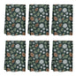 Snowflake Pine Hand Towels (6 Pcs) - DeRose Seasonal