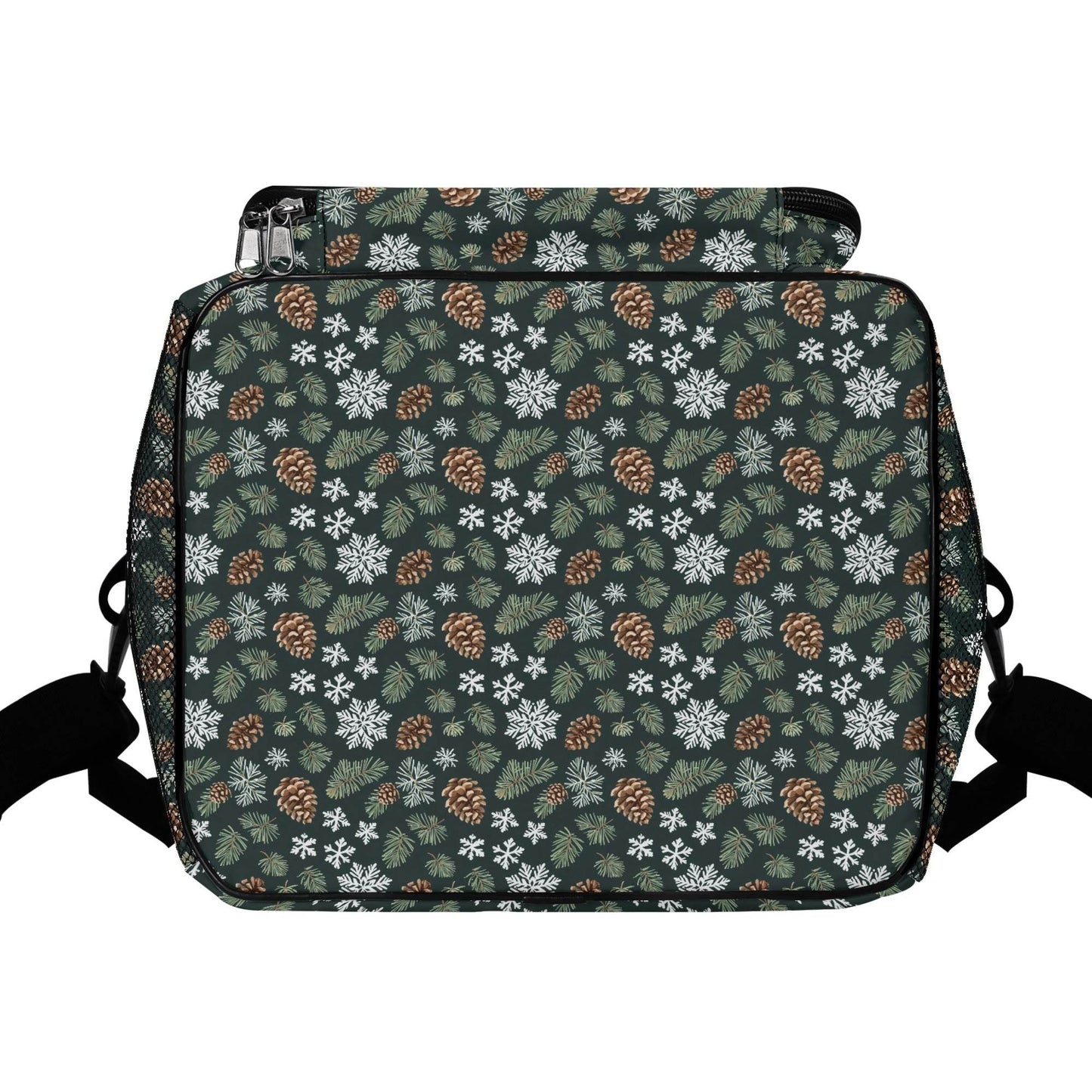 Snowflake Pine Insulated Leakproof Cooler Bag Lunch Box - DeRose Seasonal