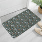 Snowflake Pine Plush Indoor Doormat - DeRose Seasonal