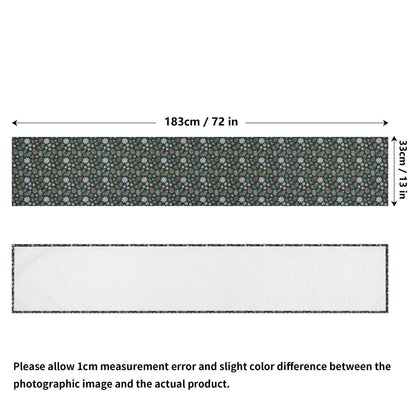 Snowflake Pine Polyester Table Runner - DeRose Seasonal