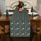 Snowflake Pine Polyester Table Runner - DeRose Seasonal