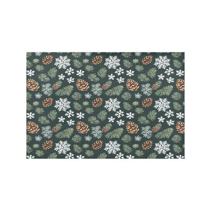 Snowflake Pine Table Placemat (set of 6) - DeRose Seasonal