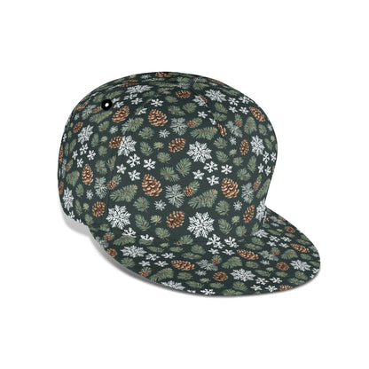 Snowflake Pine Unisex Classic Snapbacks - DeRose Seasonal