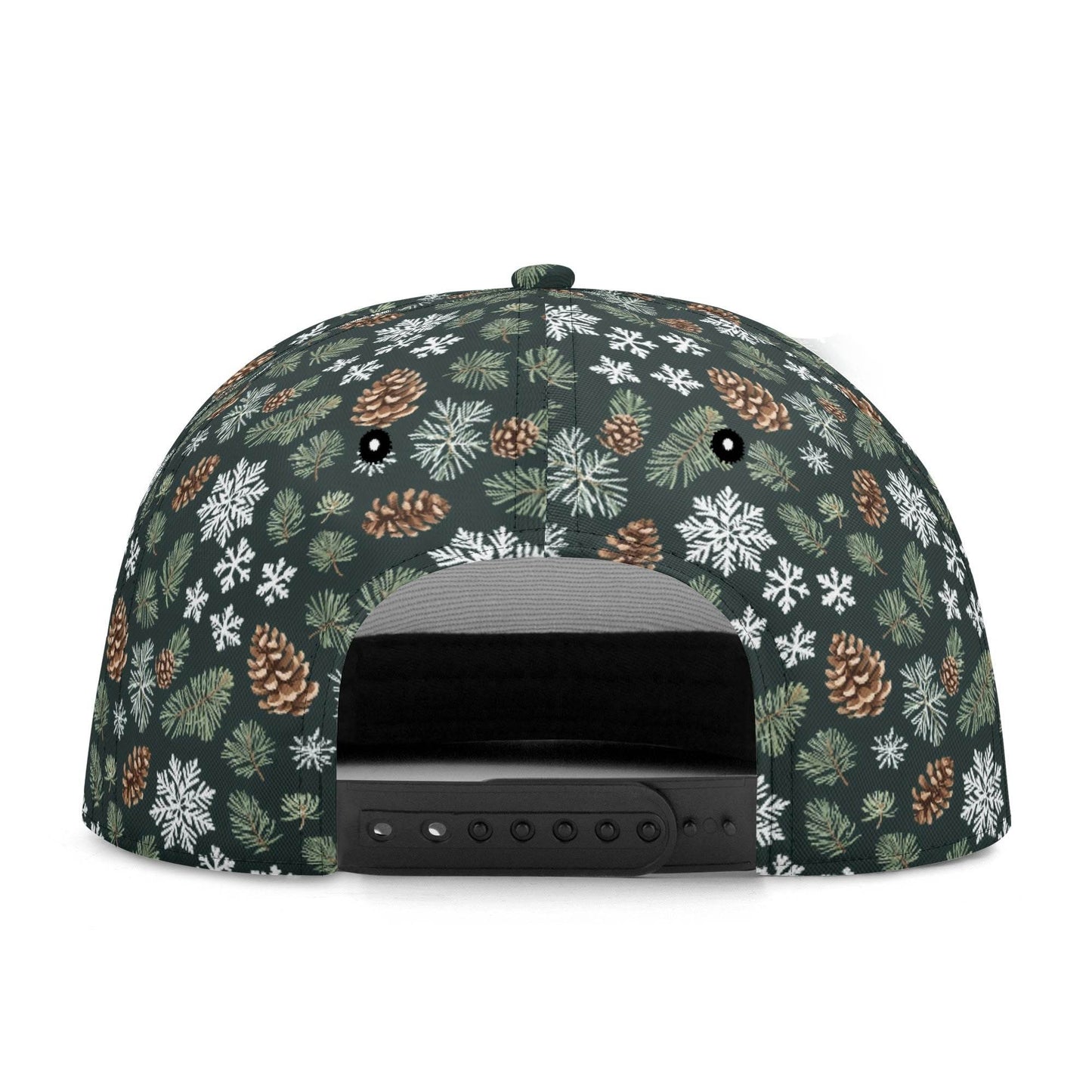 Snowflake Pine Unisex Classic Snapbacks - DeRose Seasonal
