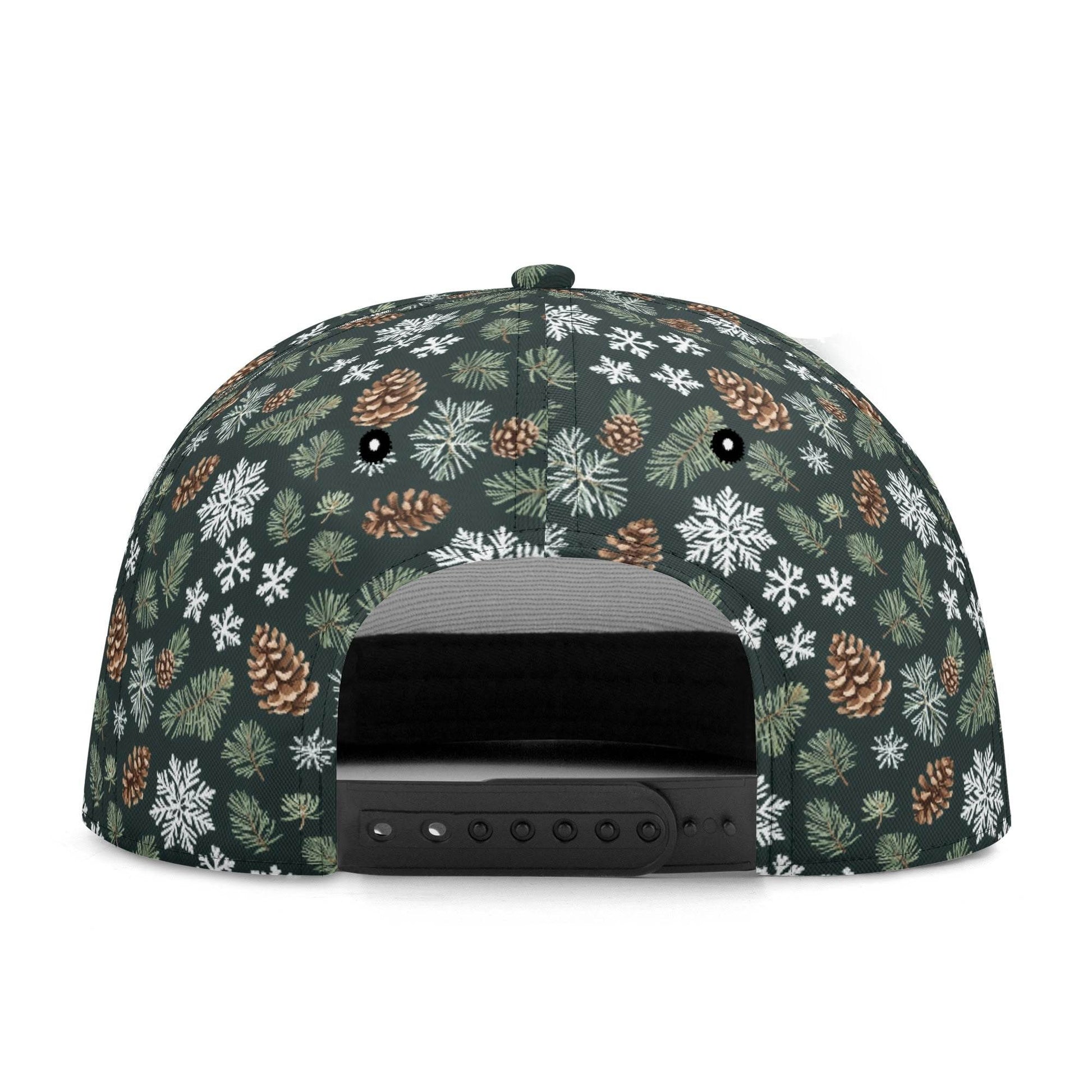 Snowflake Pine Unisex Classic Snapbacks - DeRose Seasonal