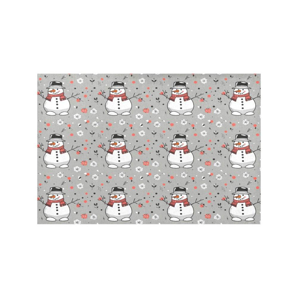 Snowman Table Placemat (set of 6) - DeRose Seasonal