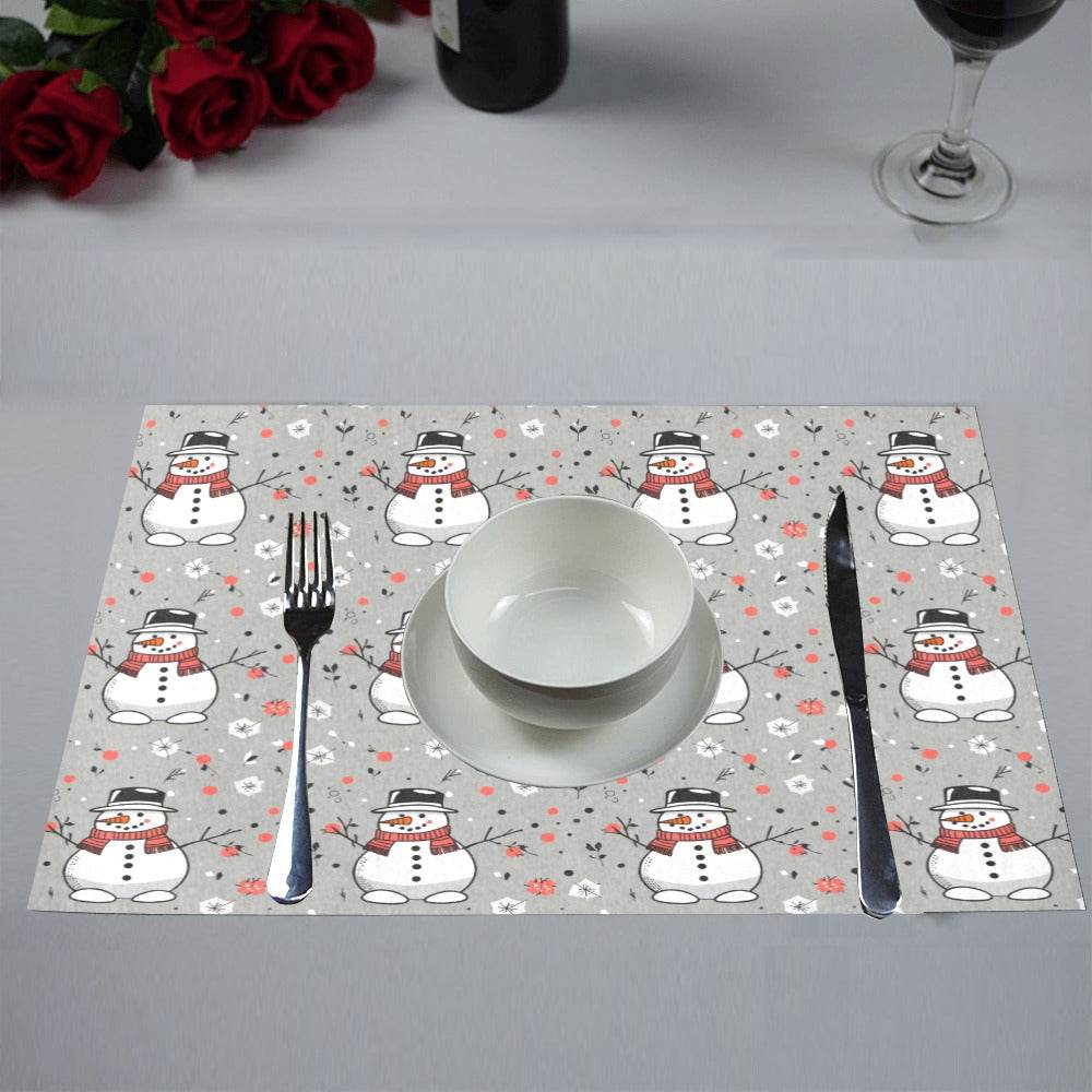 Snowman Table Placemat (set of 6) - DeRose Seasonal
