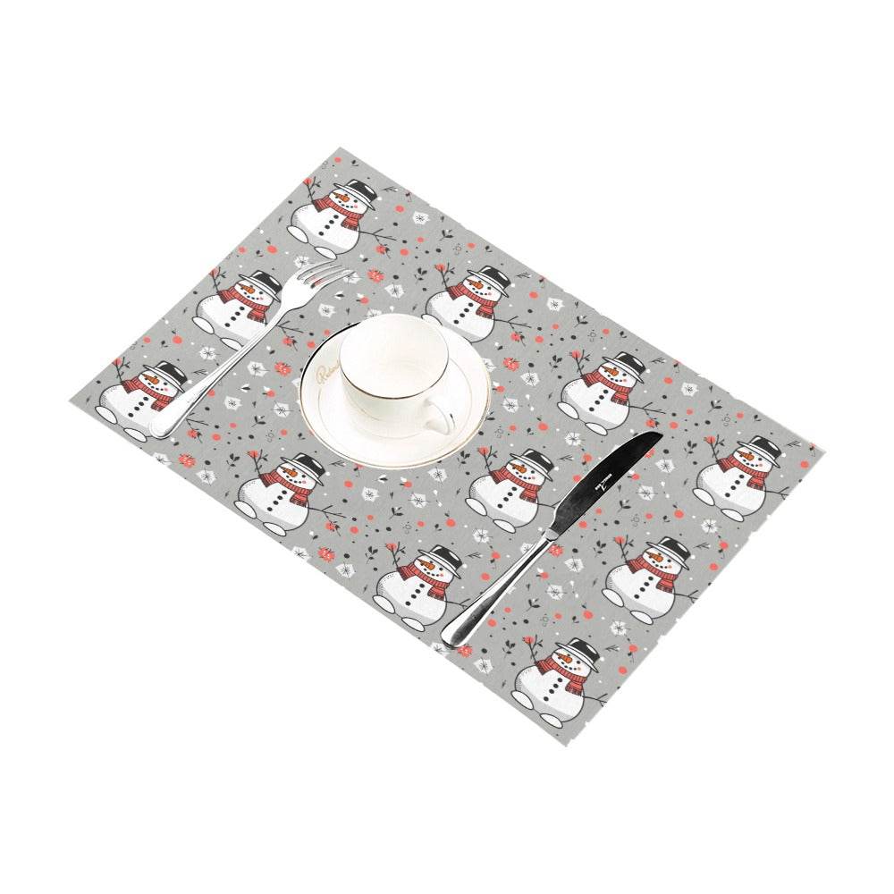 Snowman Table Placemat (set of 6) - DeRose Seasonal