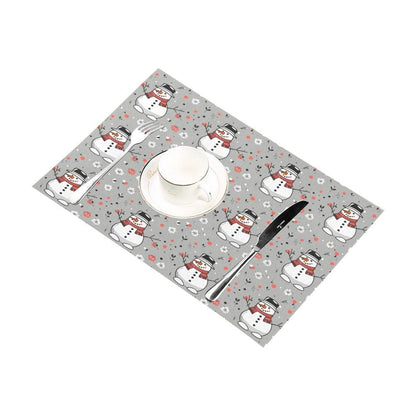 Snowman Table Placemat (set of 6) - DeRose Seasonal