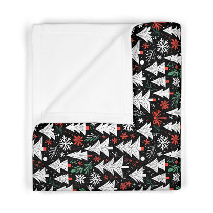 Soft Fleece Baby Christmas Tree Blanket - DeRose Seasonal