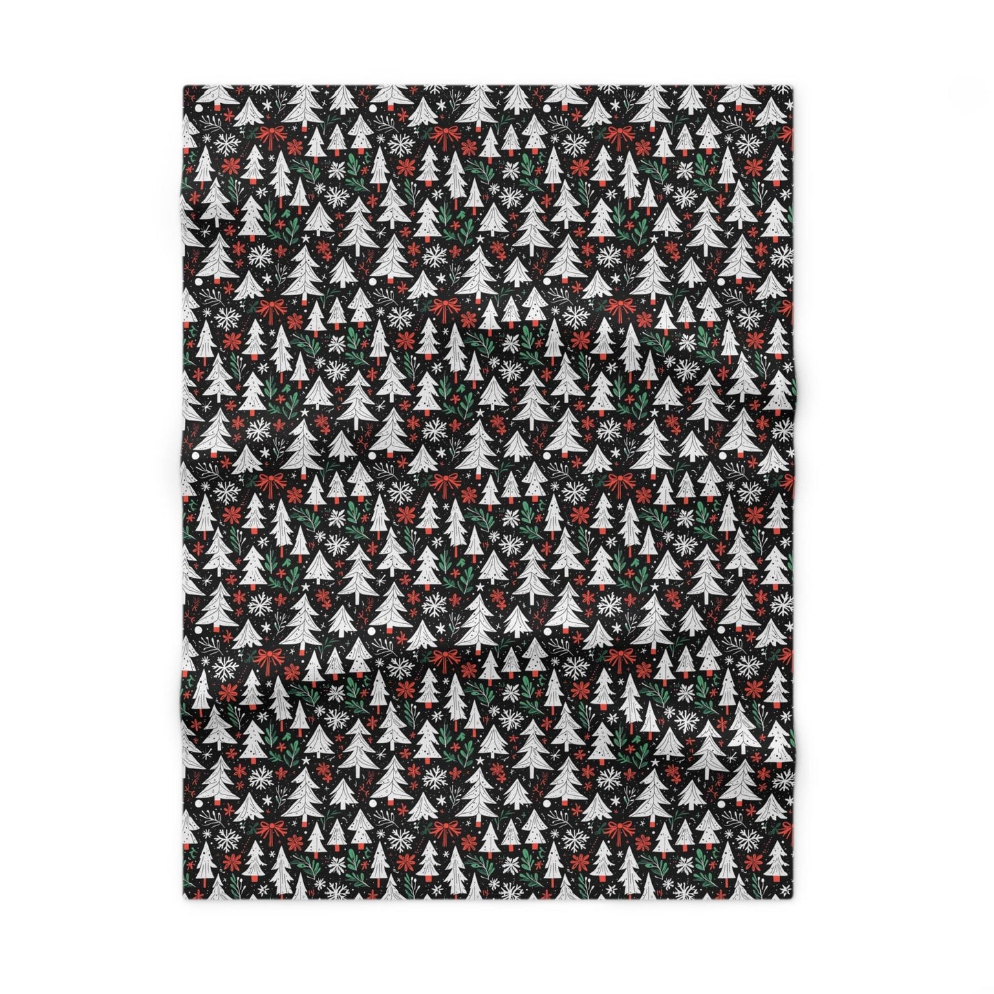 Soft Fleece Baby Christmas Tree Blanket - DeRose Seasonal