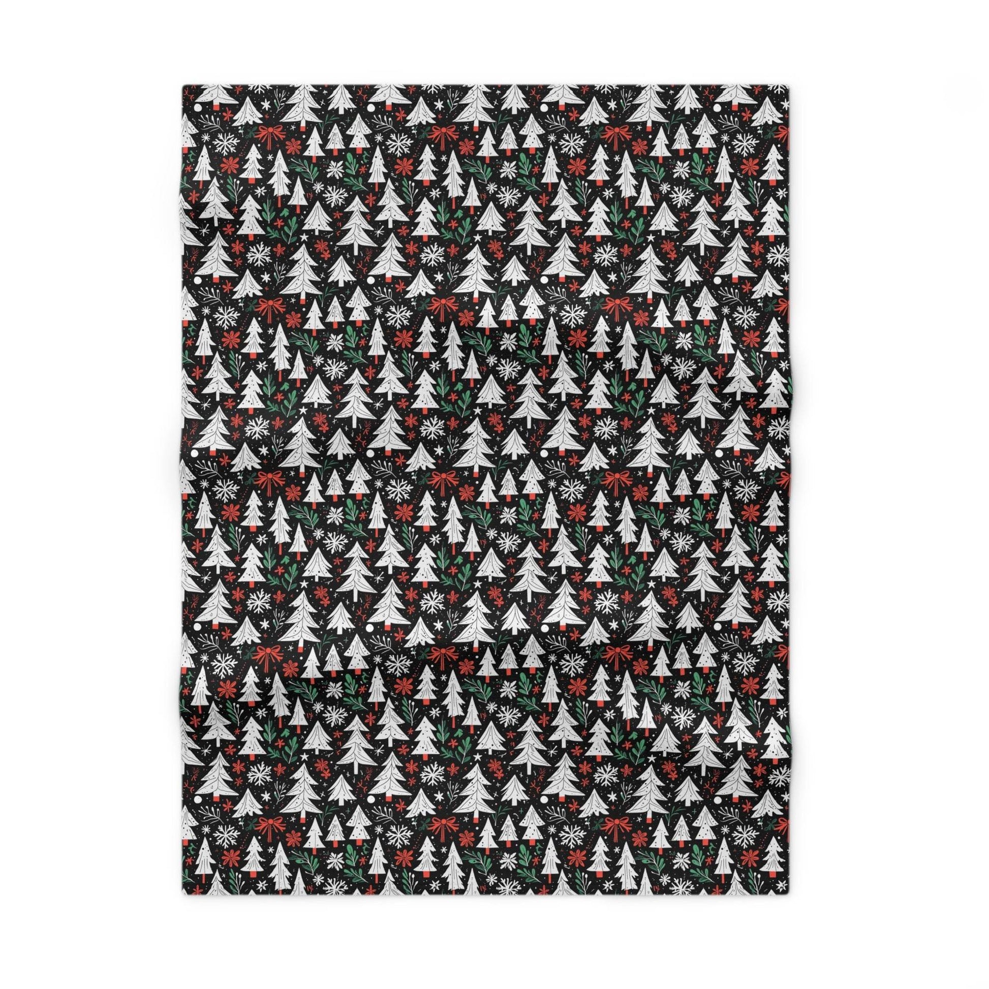 Soft Fleece Baby Christmas Tree Blanket - DeRose Seasonal