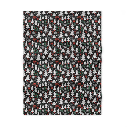 Soft Fleece Baby Christmas Tree Blanket - DeRose Seasonal