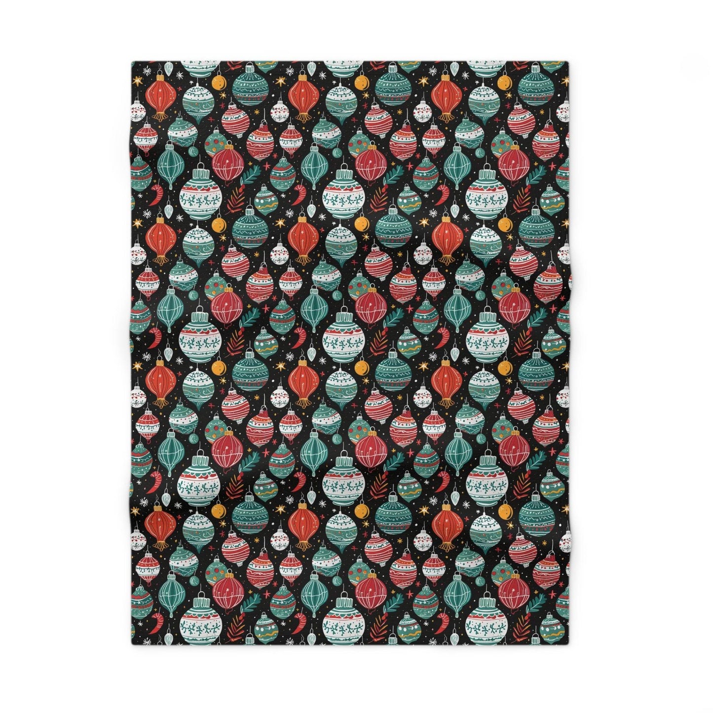 Soft Fleece Baby Big Ornament Blanket - DeRose Seasonal