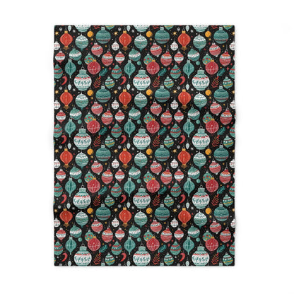 Soft Fleece Baby Big Ornament Blanket - DeRose Seasonal