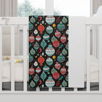 Soft Fleece Baby Big Ornament Blanket - DeRose Seasonal
