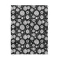 Soft Fleece Baby Black and White Ornament Blanket - DeRose Seasonal