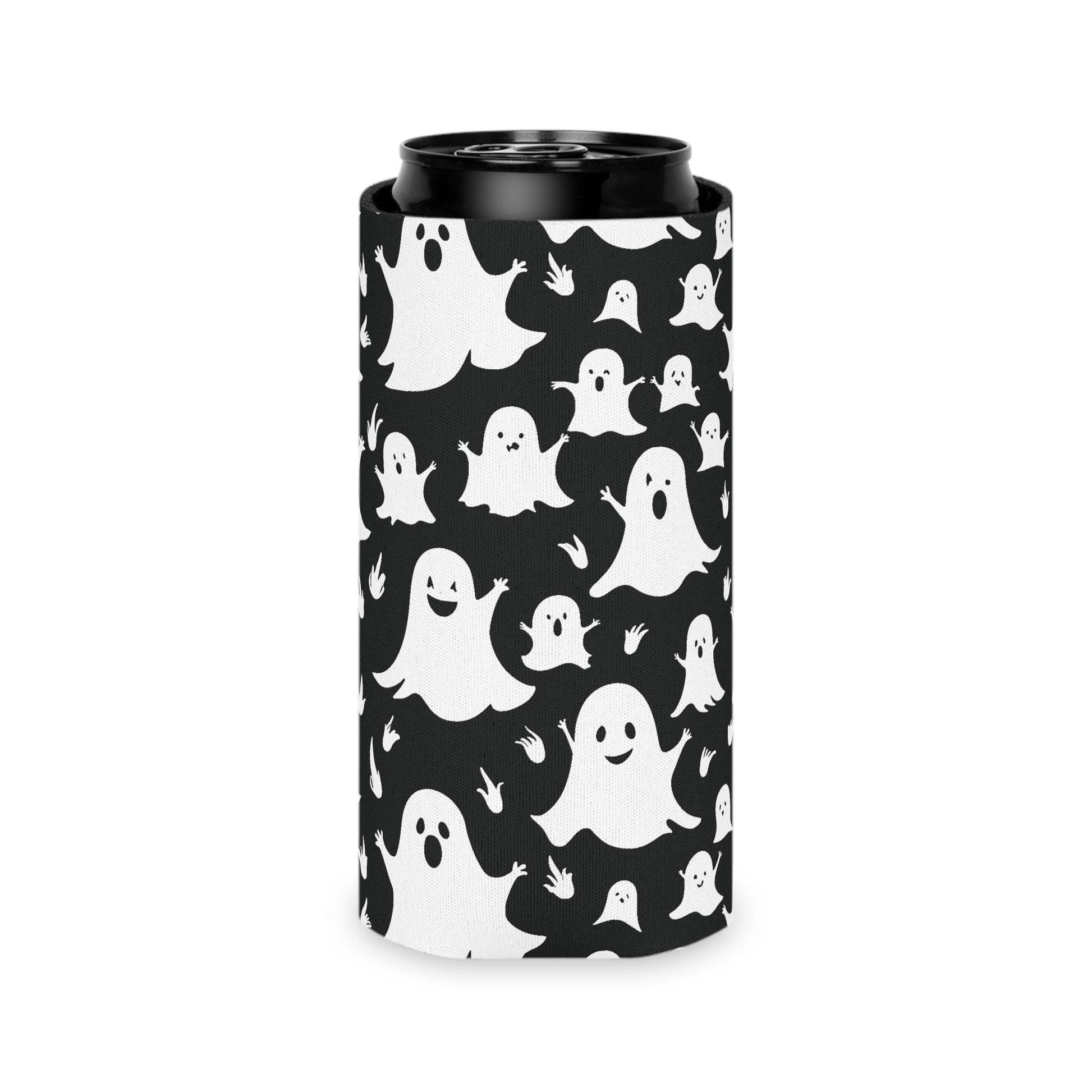 Spooky Ghost Can Cooler BOGO 50% Off - DeRose Seasonal