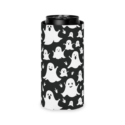 Spooky Ghost Can Cooler BOGO 50% Off - DeRose Seasonal