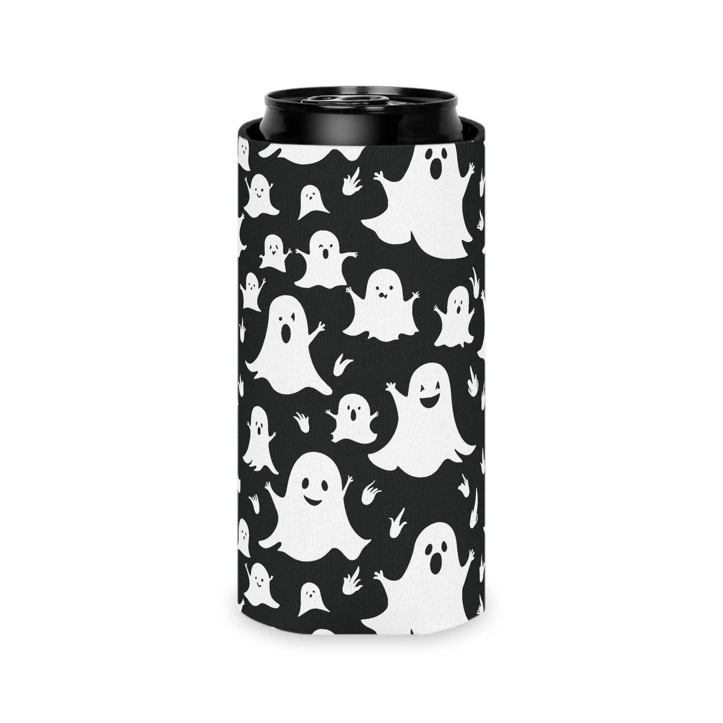 Spooky Ghost Can Cooler BOGO 50% Off - DeRose Seasonal