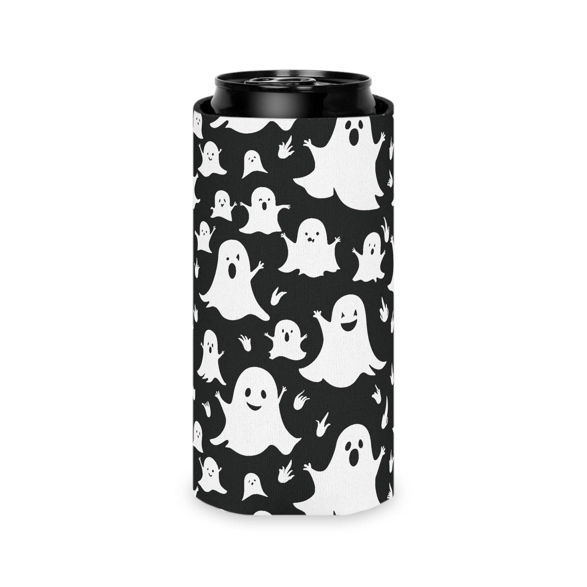 Spooky Ghost Can Cooler BOGO 50% Off - DeRose Seasonal