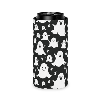 Spooky Ghost Can Cooler BOGO 50% Off - DeRose Seasonal