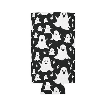 Spooky Ghost Can Cooler BOGO 50% Off - DeRose Seasonal