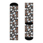 Ghosts Polyester Halloween Crew Socks 3 sizes - DeRose Seasonal