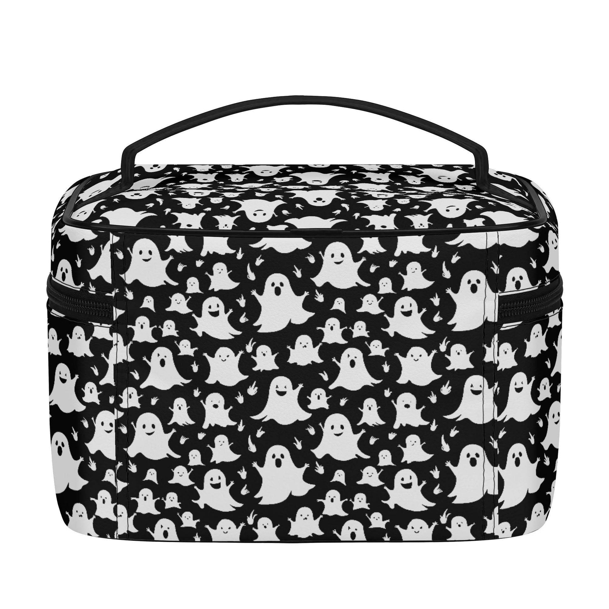 Spooky Ghost Leather Cosmetic Bag - DeRose Seasonal