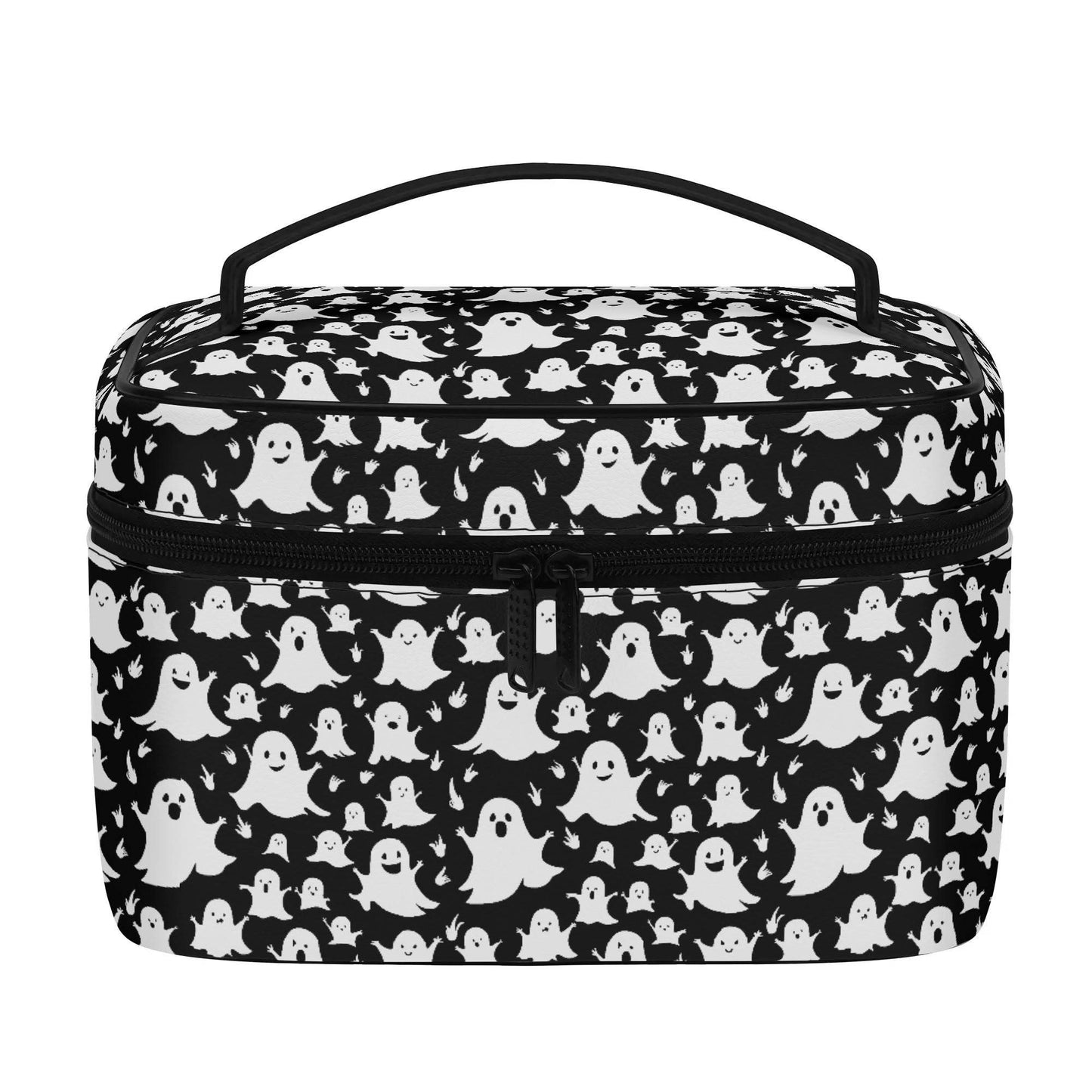 Spooky Ghost Leather Cosmetic Bag - DeRose Seasonal